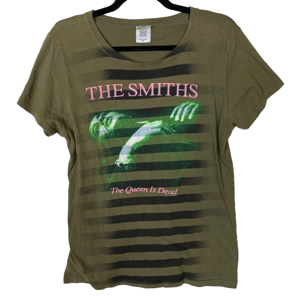 The Smiths 2004 The Queen Is Dead Album Art Band T-Shirt Hard to Find XXL Womans